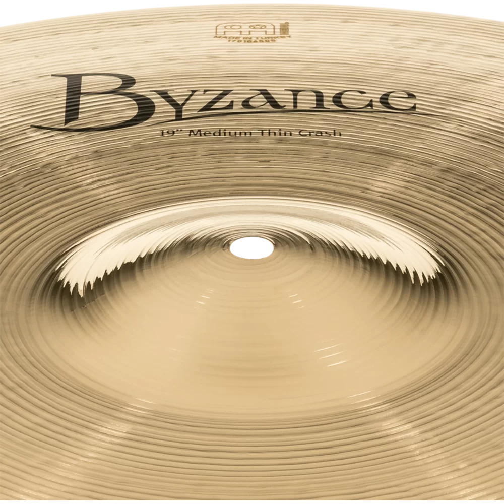 Meinl 19" Byzance Medium Thin Crash Brilliant Cymbal