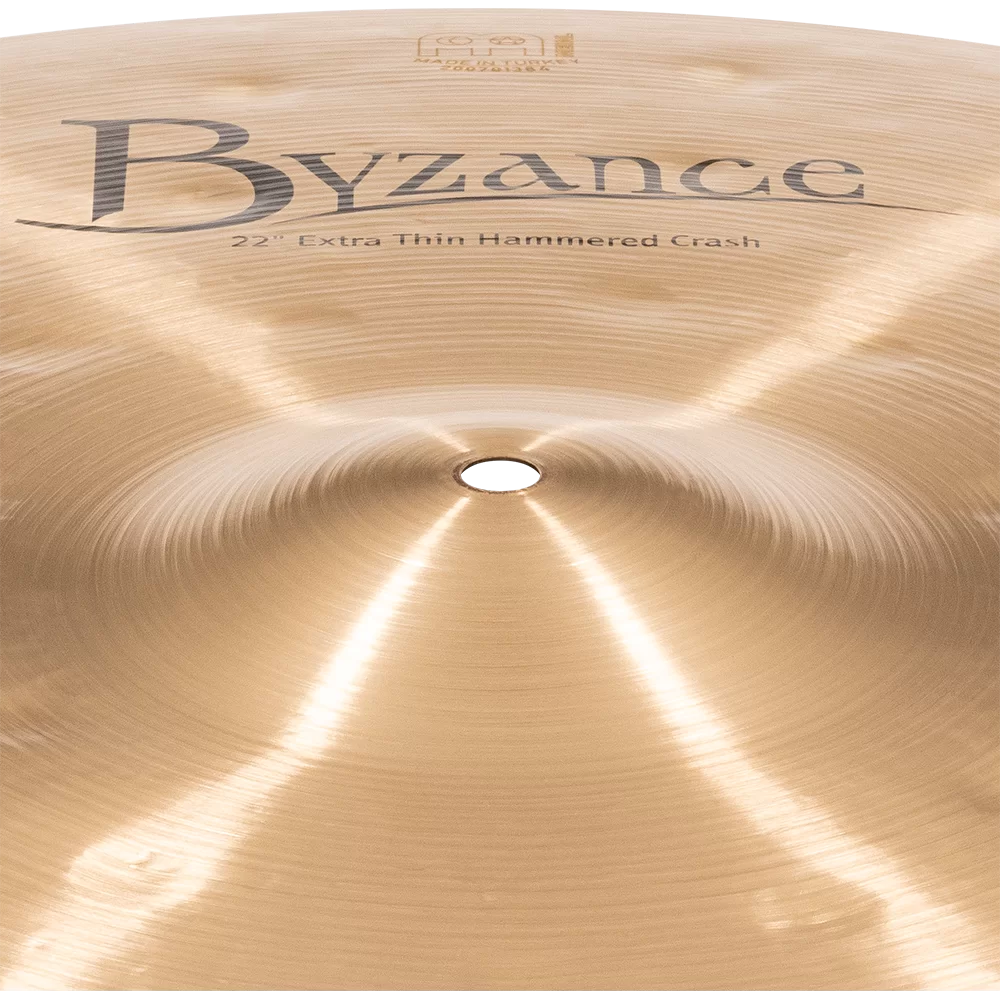 Meinl 22" Byzance Traditional Extra Thin Hammered Crash Cymbal