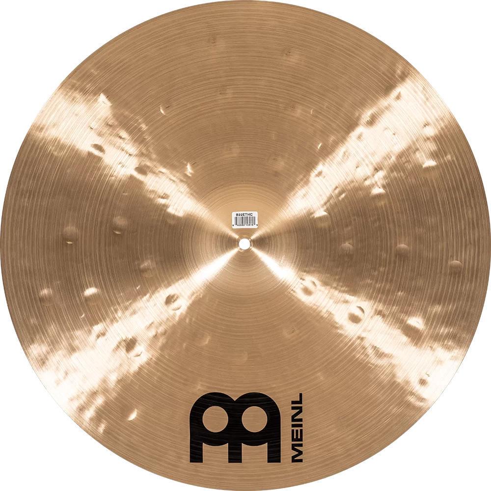 Meinl 22" Byzance Traditional Extra Thin Hammered Crash Cymbal