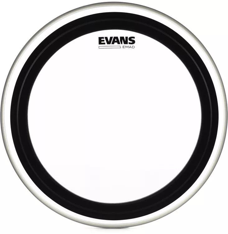 Evans EMAD Clear Bass Drum Batter Head - 18 inch