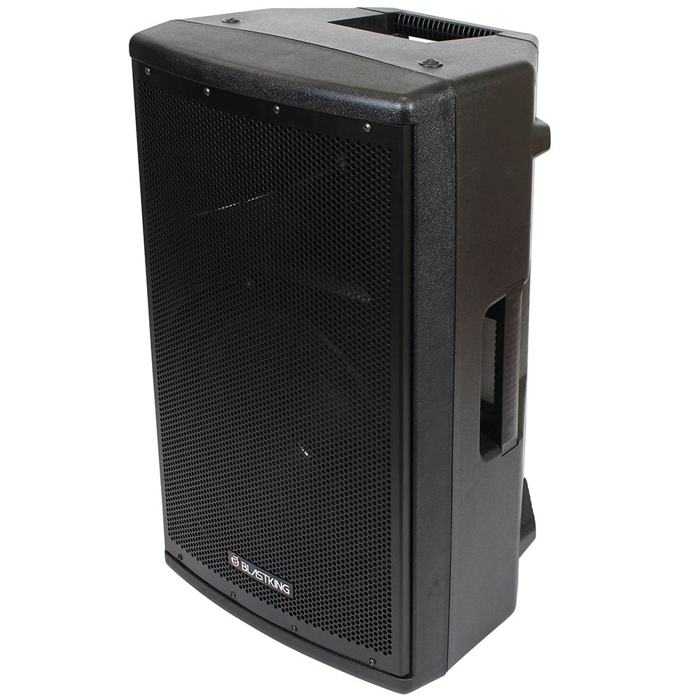 Blastking BDT15CMB1 1000W Altavoz Activo de 15" con Micrófono y Soporte