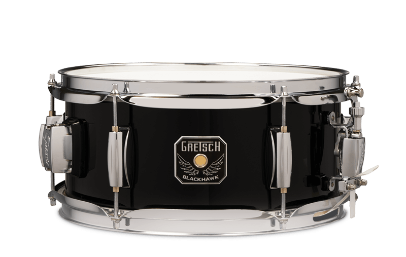 Gretsch Blackhawk Snare w/12.7mm Mount 12" x 5.5" Black