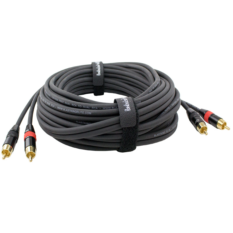 Blastking 10' Dual RCA to Dual RCA Cable – C2R2R