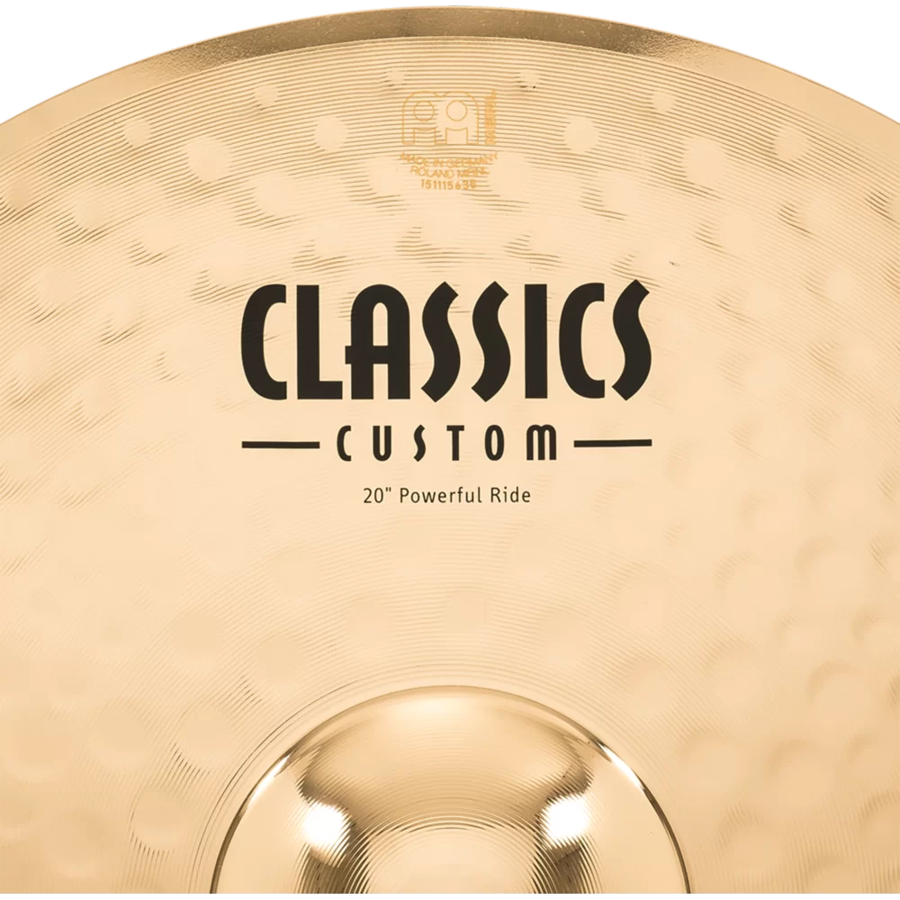 Meinl 20" Powerful Classics Custom Ride Cymbal