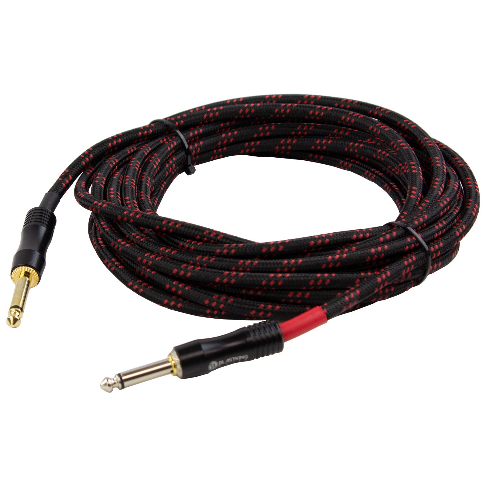 Blastking 20' Static Free Nylon Jacket Noiseless Guitar Cable – CGTR-20BR