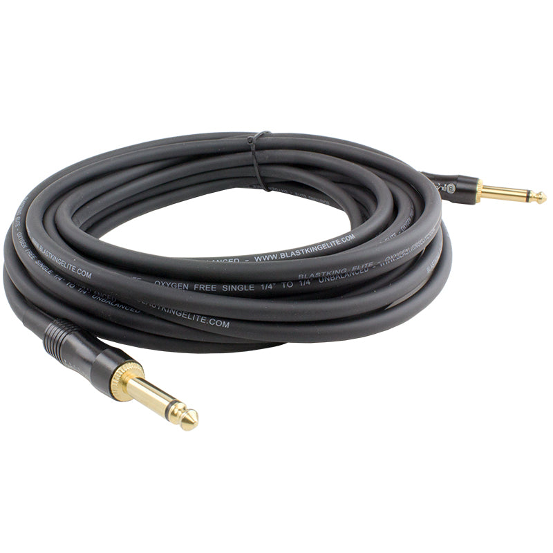 Blastking 25' Single 1/4″ to 1/4″ Unbalanced Cable – CQQU