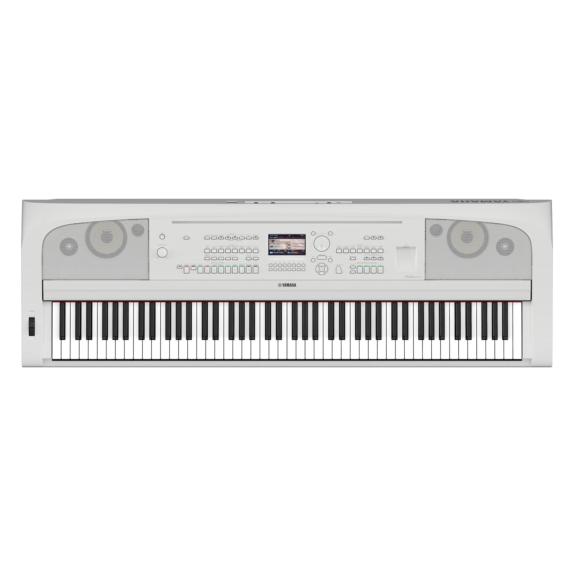 Yamaha DGX670 88 Key Portable Digital Grand Piano - White