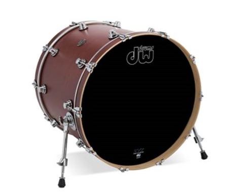DW DRPS1822KKTB Bombo de 18" X 22" de la Serie Performance en Acabado Tabaco