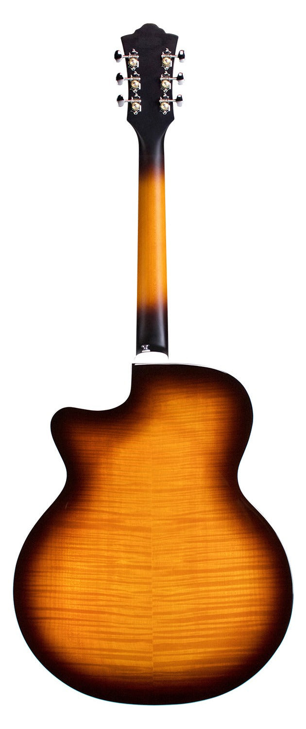 Guild F-250CE Deluxe Acoustic Electric Guitar - Antique Burst