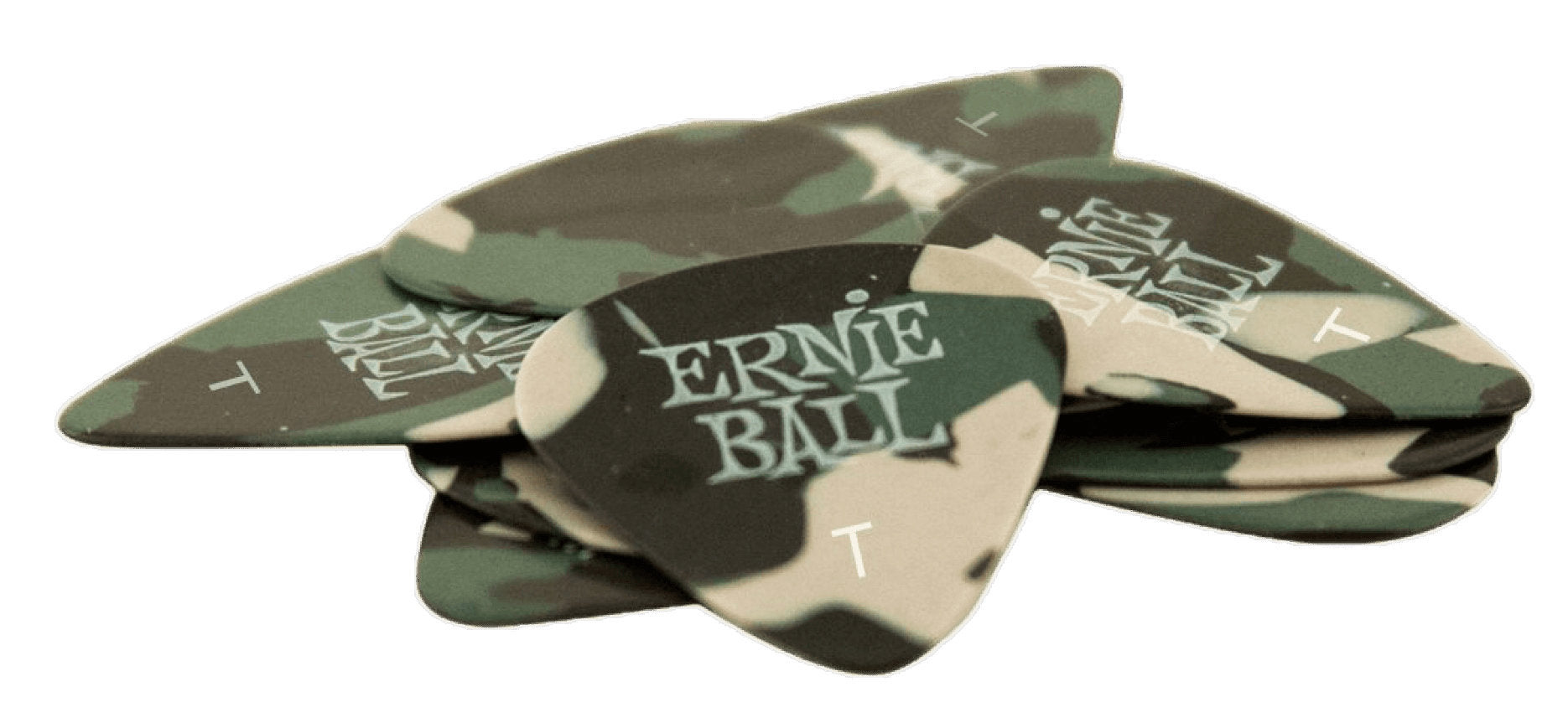 Ernie Ball 9221 Thin Guitar Pick - Camouflage - Each