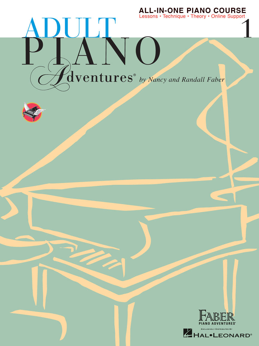 Adult Piano Adventures Curso de Piano Todo en Uno Libro 1