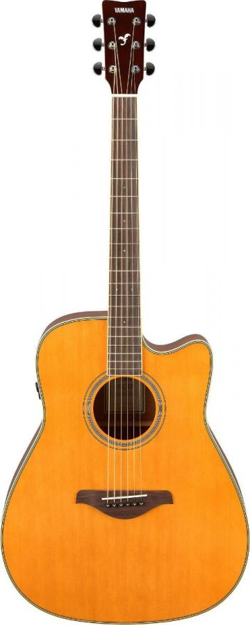 Yamaha FGC-TA TransAcoustic Cutaway Electro Acoustic Guitar