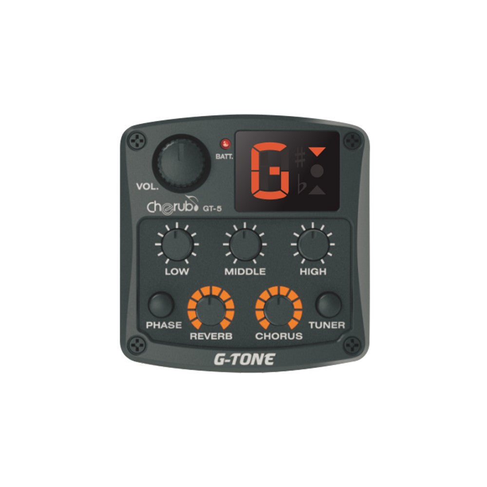 Cherub G-Tone GT-5 Acoustic Guitar Pickup System With Effects