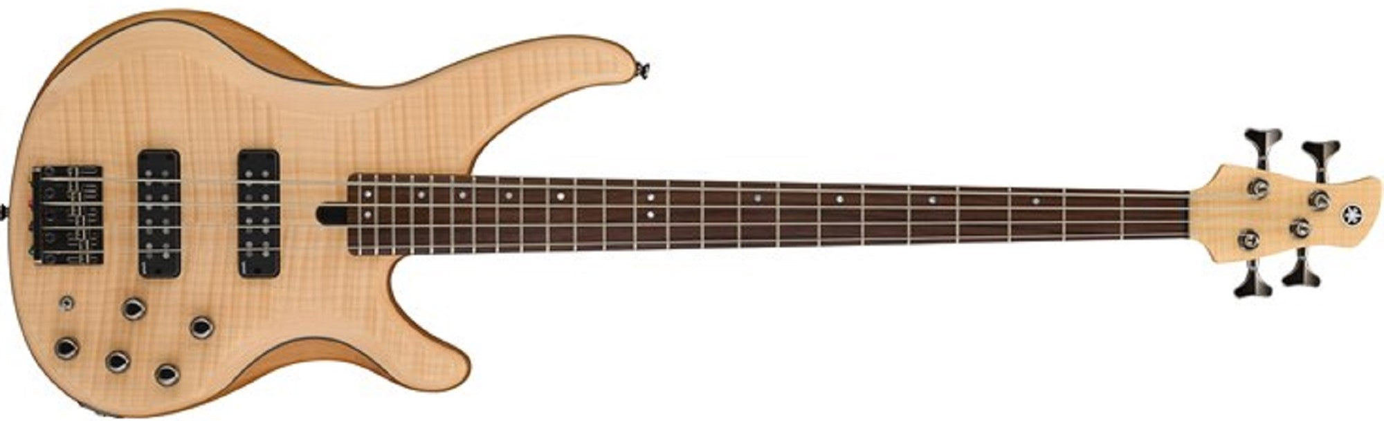 Yamaha TRBX604FM 4-String Electric Bass Guitar In Natural Satin Finish