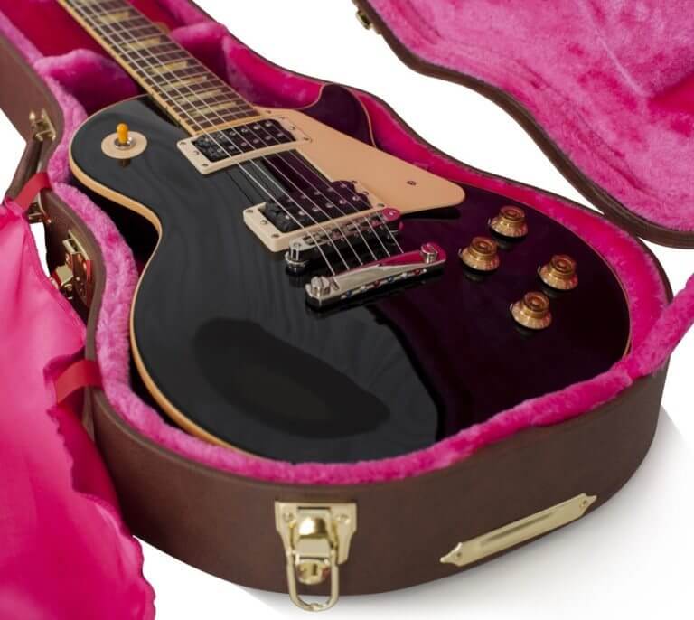 Gator Deluxe Hardshell Wood Case For Single Cut Guitars(Les Paul Style)
