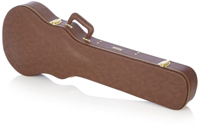 Gator Deluxe Hardshell Wood Case For Single Cut Guitars(Les Paul Style)