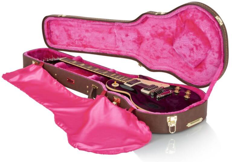 Gator Deluxe Hardshell Wood Case For Single Cut Guitars(Les Paul Style)