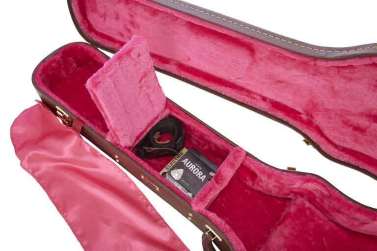 Gator Deluxe Hardshell Wood Case For Single Cut Guitars(Les Paul Style)