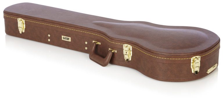 Gator Deluxe Hardshell Wood Case For Single Cut Guitars(Les Paul Style)