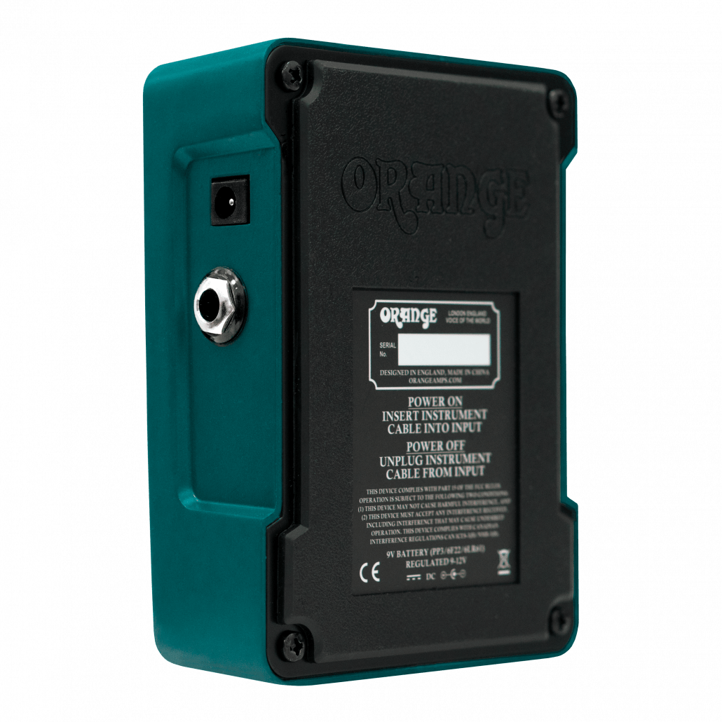 Orange Amplifiers Getaway Driver DI Box and Drive Effects Pedal - B-Stock