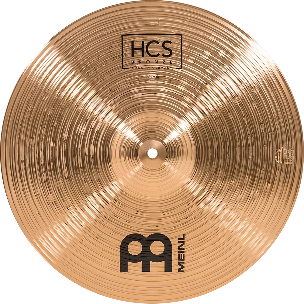 Meinl HCS Bronze Complete Cymbals Set - 14" HiHats, 16" Crash and 20" Ride