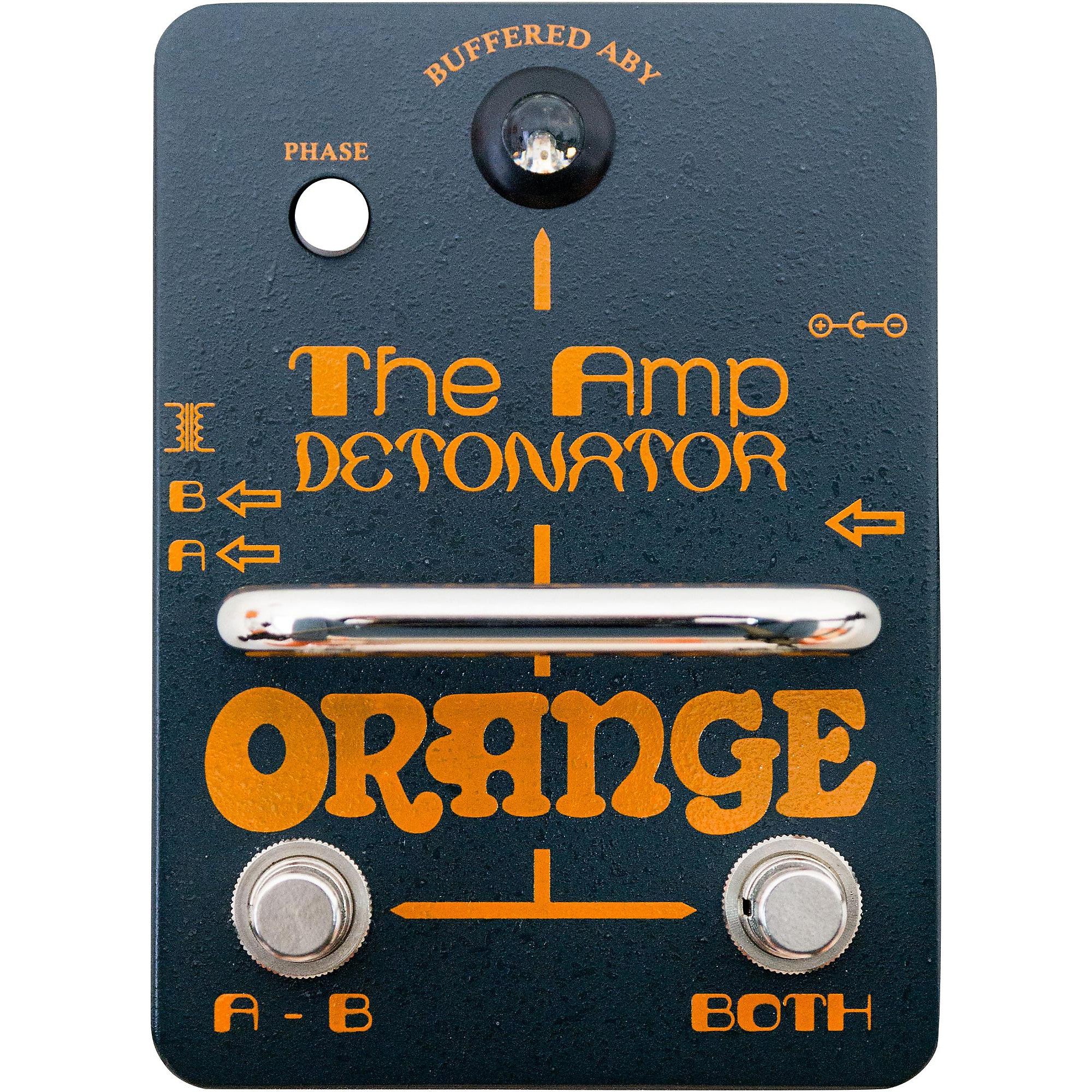 Orange Amplifiers Amp-Detonator ABY Amp Switcher Guitar Pedal