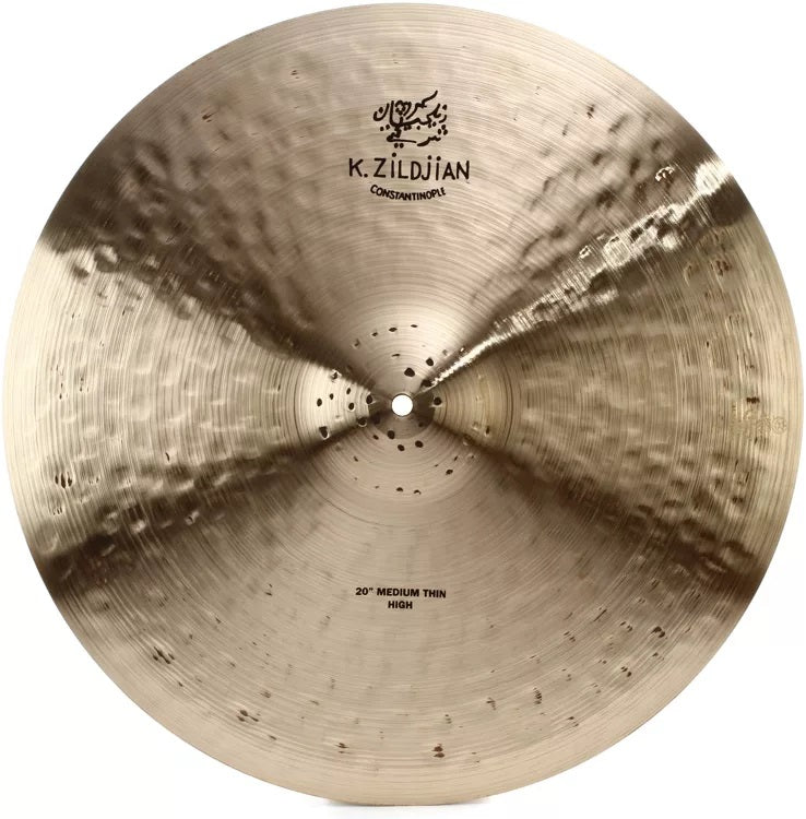 Zildjian 20" K Constantinople Medium Thin Hi Ride Cymbal