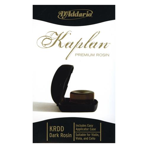 D'Addario Kaplan Premium Rosin Dark With Case