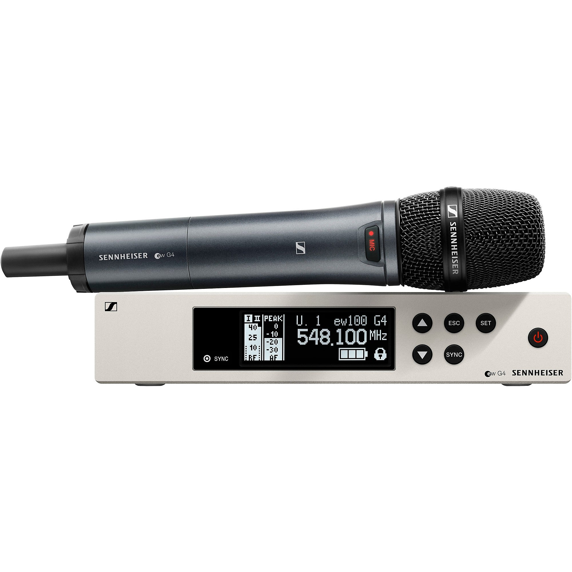 Sennheiser ew 100 G4 Handheld Wireless System with e 835 Capsule