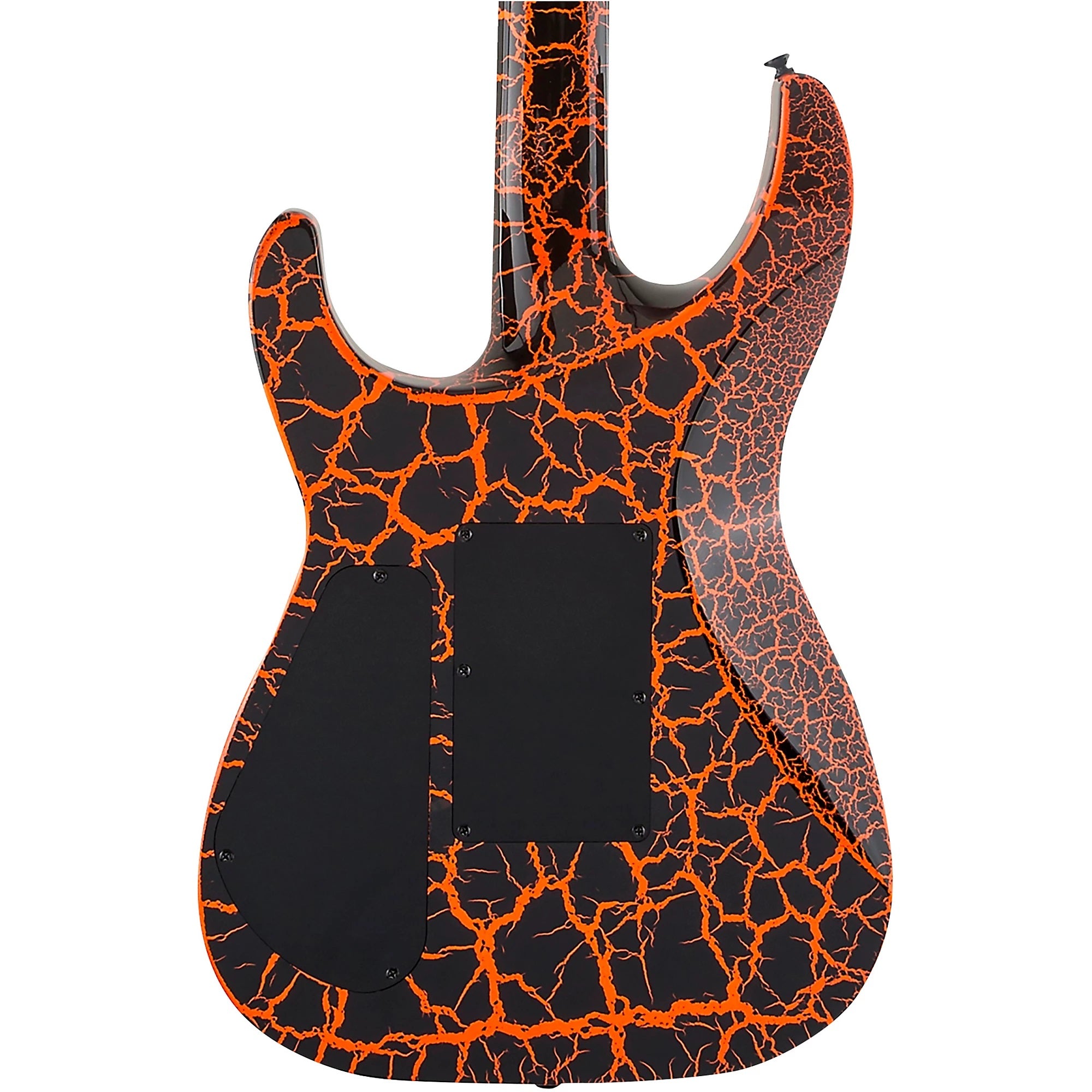 Jackson X Series SLX Soloist Crackle Electric Guitar - Orange Crackle