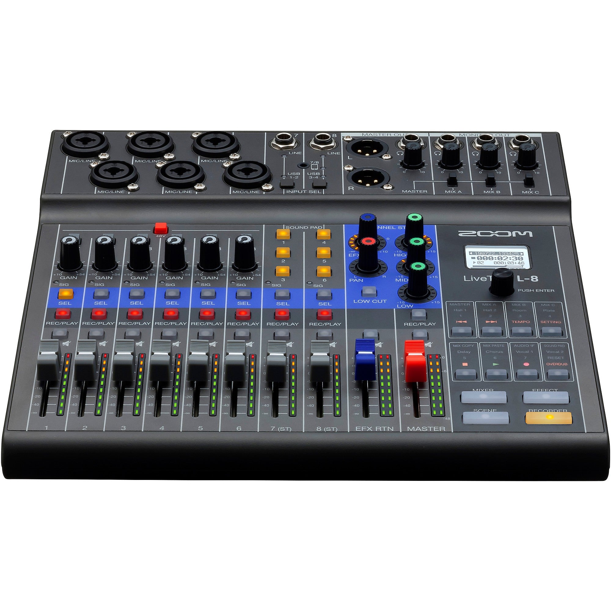 Zoom LiveTrak L-8
