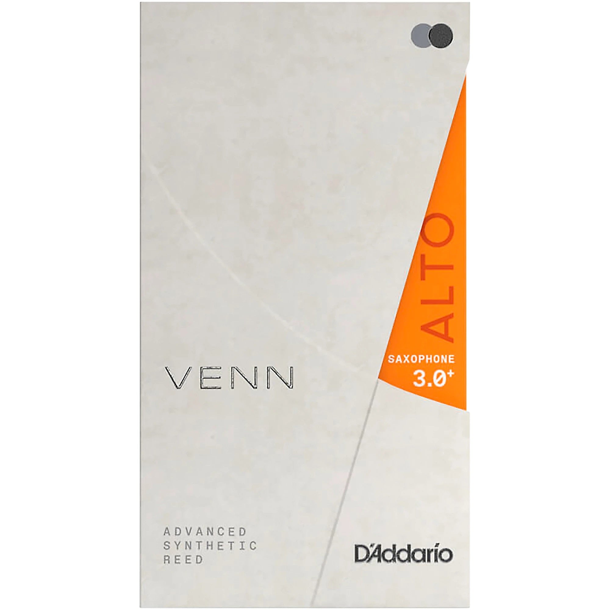 D'Addario Woodwinds VAS01305 Venn #3+ Alto Saxophone Reed