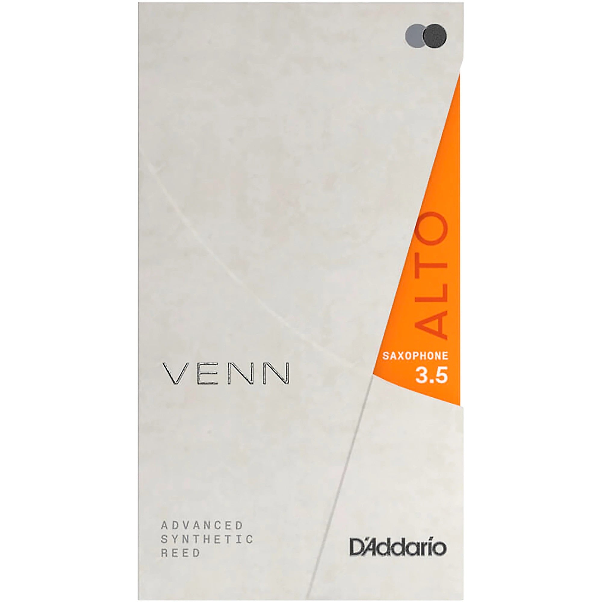 D'Addario Woodwinds VAS0135 VENN #3.5 Lengüeta de Saxofón Alto