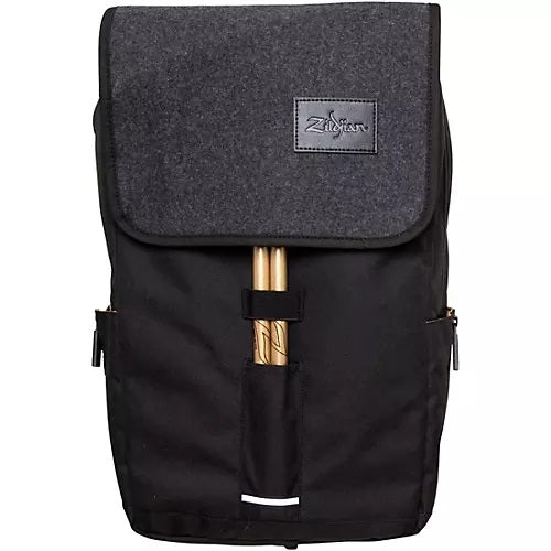 Zildjian Gray Flap Laptop Backpack
