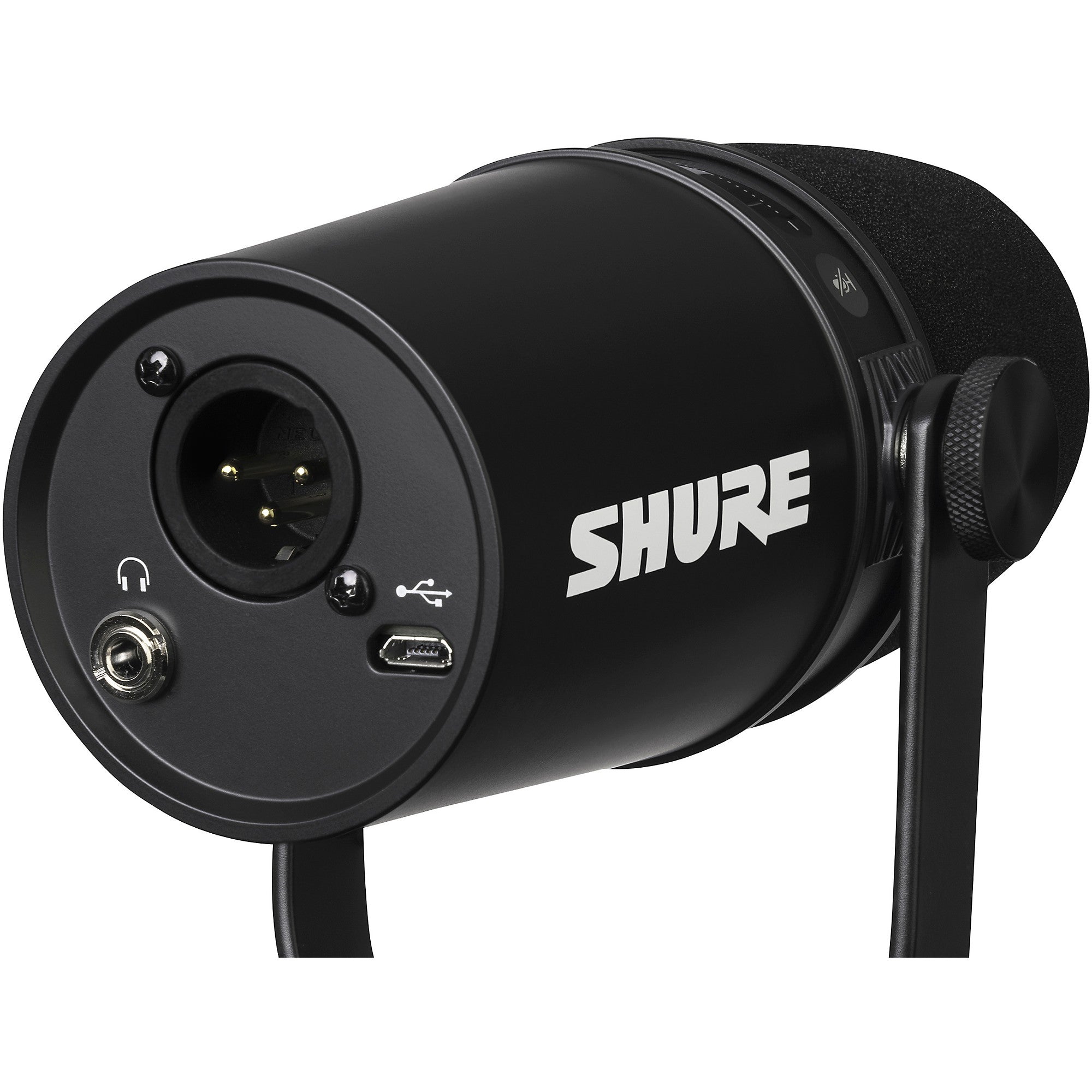 Shure MV7 USB and XLR Dynamic Microphone Black