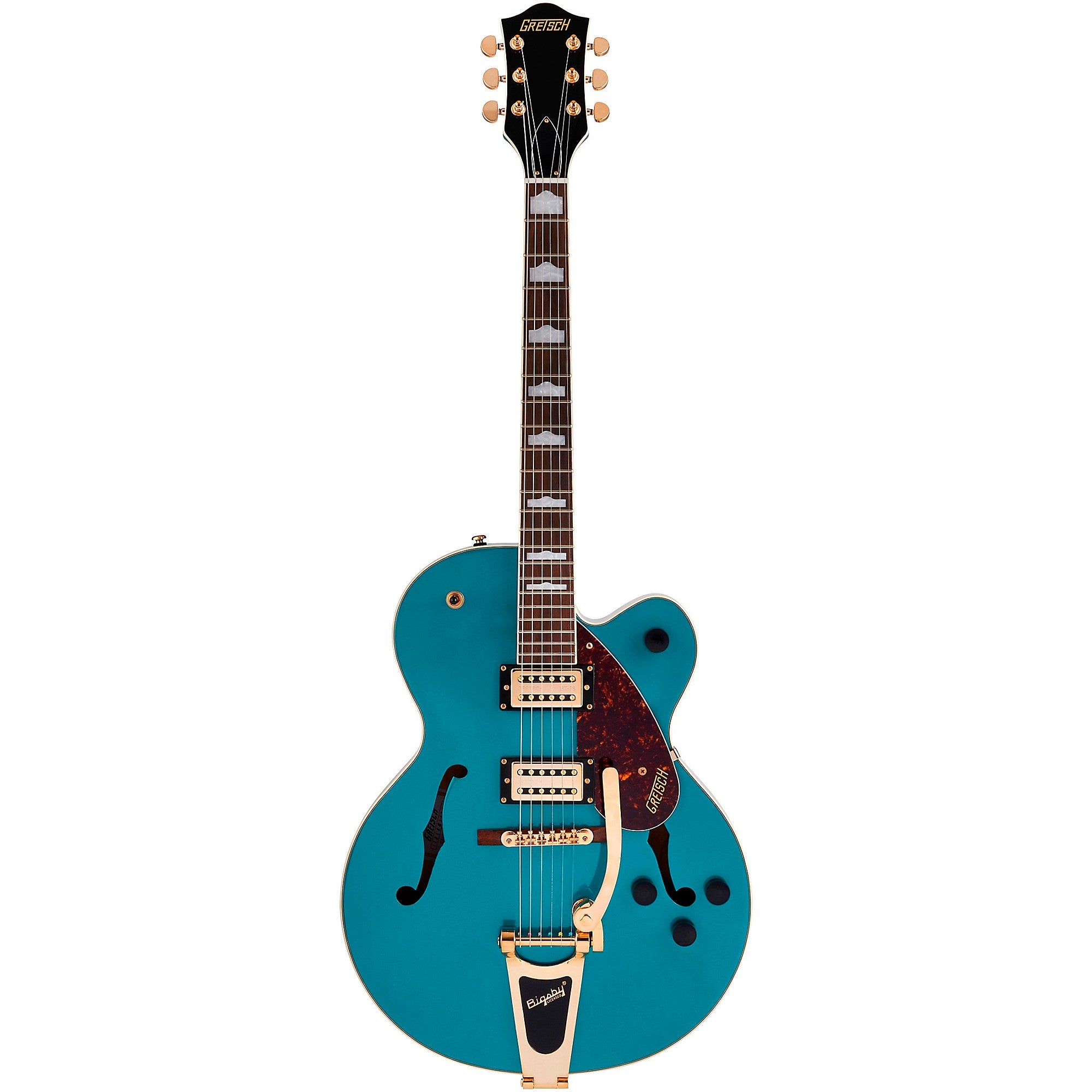 Gretsch G2410TG Streamliner Hollow Body Single-Cut W/Bigsby Ocean Turquoise