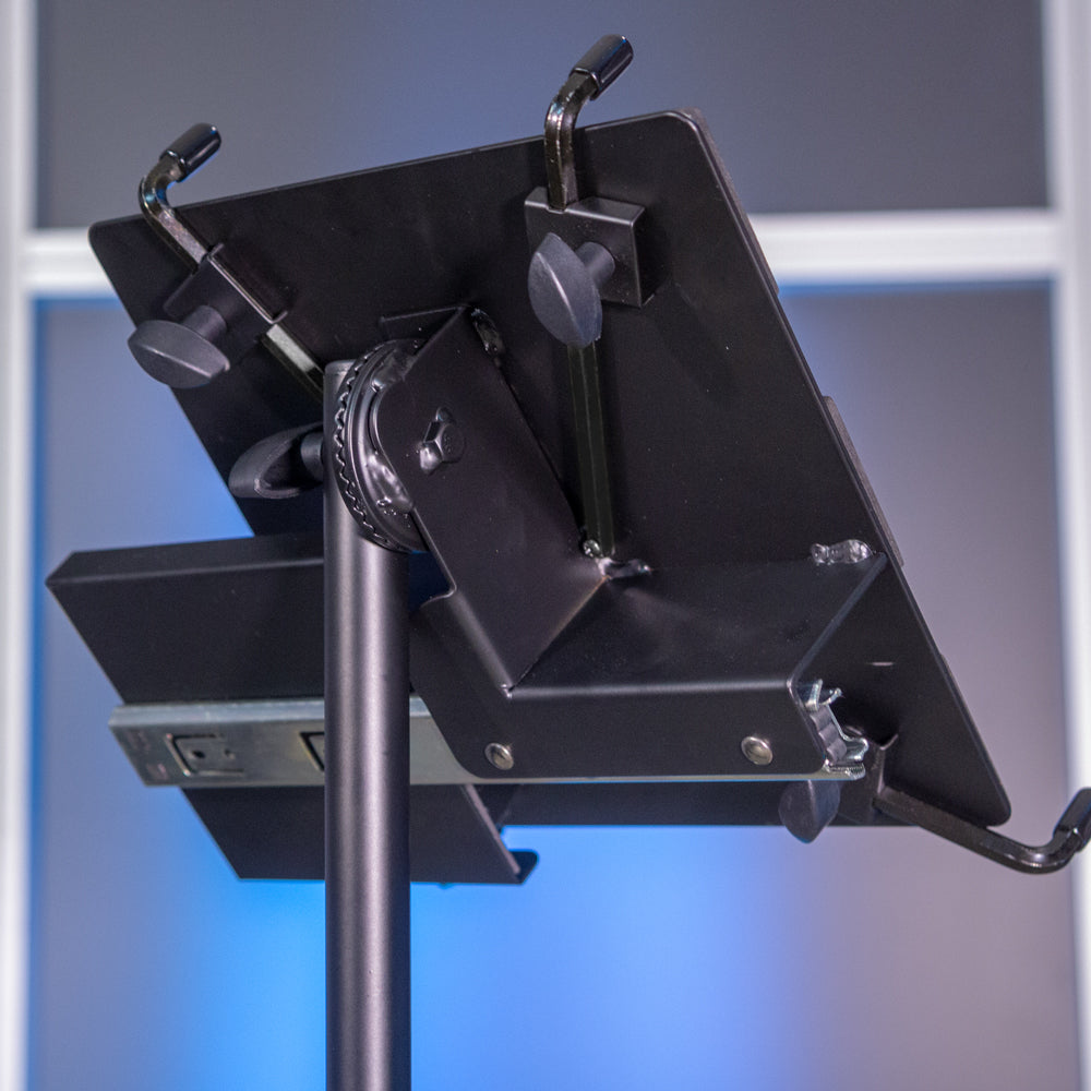 Quik-Lok LPH-003 Tripod Laptop Holder With Mouse Tray