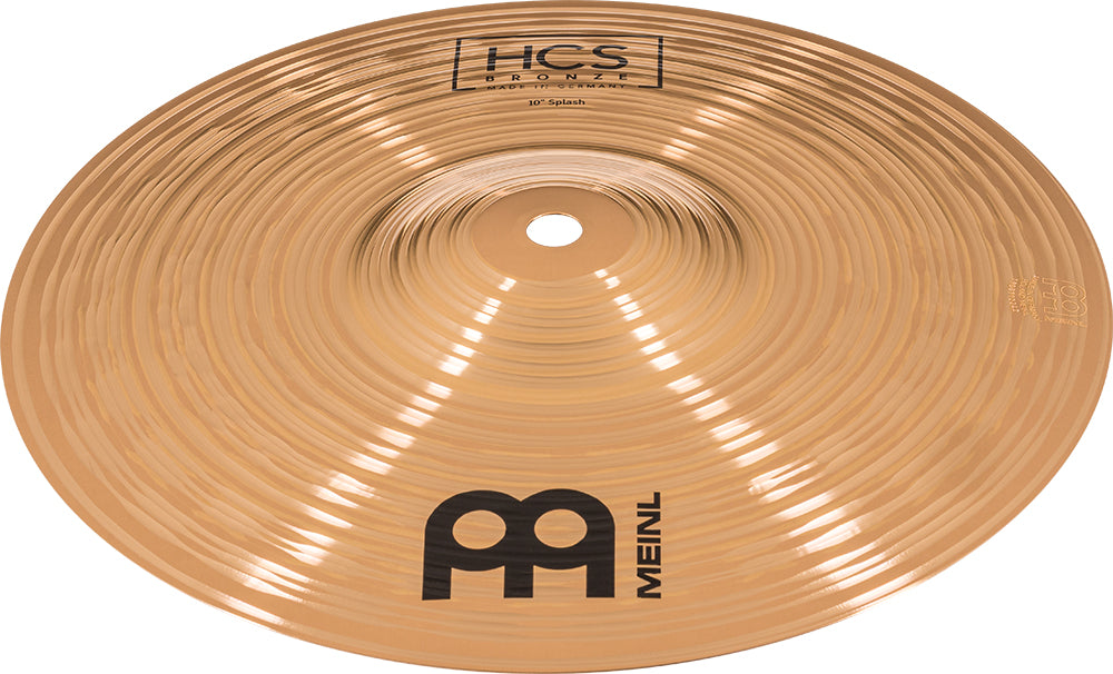 Meinl HCS Bronze Splash Cymbal- 10 inch