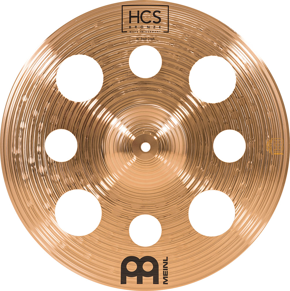 Meinl HCS Bronze Trash Crash Cymbal- 16 inch