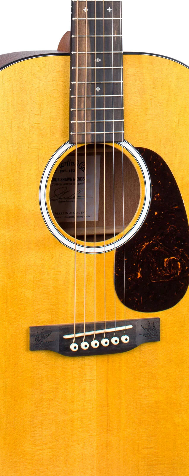 Martin 000JR-10E Shawn Mendes Signature Acoustic-Electric Guitar - Natural