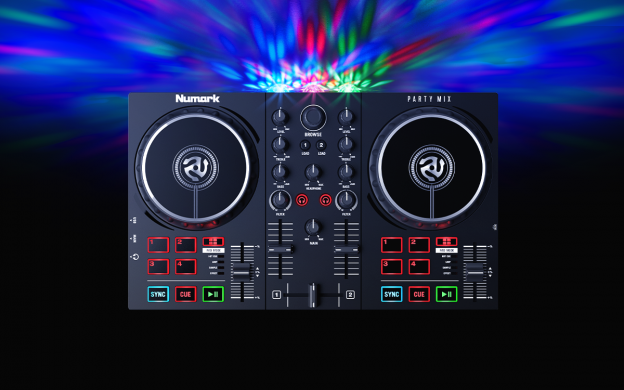 Numark Party Mix II DJ Controller w/ Built-In Light Show