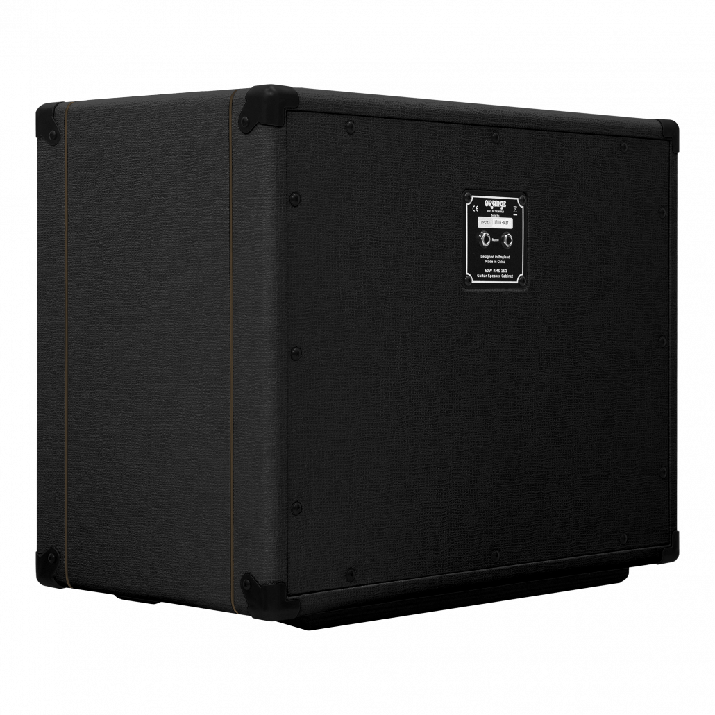 Orange PPC112 60w, 16-Ohm, 1×12" Closed-Back Speaker Cabinet - Black