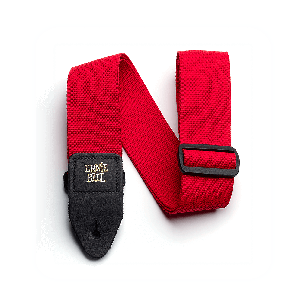 Ernie Ball Polypropylene Guitar Strap - Red