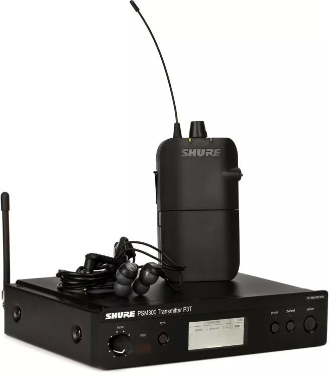 Shure PSM300 P3TR112GR Wireless In-ear Monitor System - J13 Band