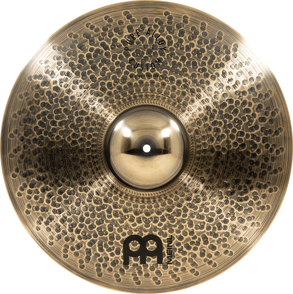 Meinl 20" Pure Alloy Custom Med Thin Crash Cymbal