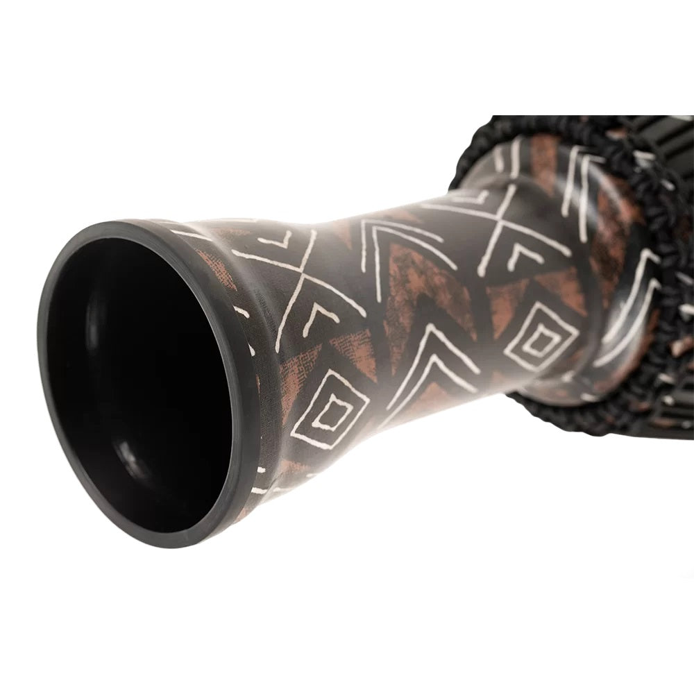 Meinl 10" Rope Tuned Travel Series Djembe- Kanga Sarong