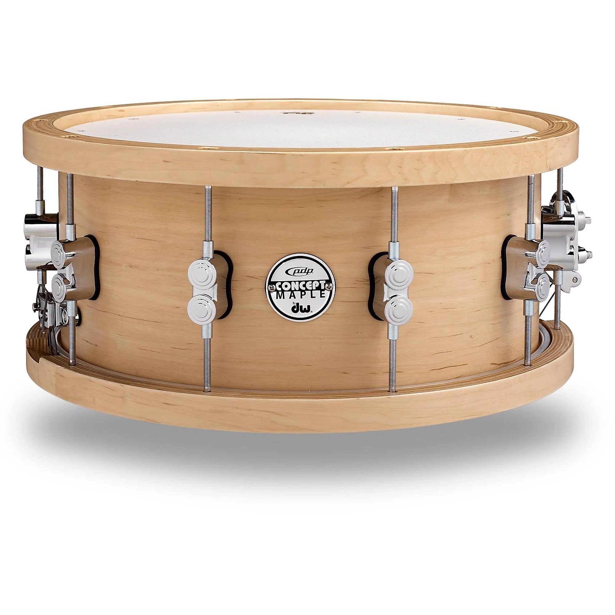 PDP 20-Ply Maple Snare with Wood Hoops 14 x 5.5 in.