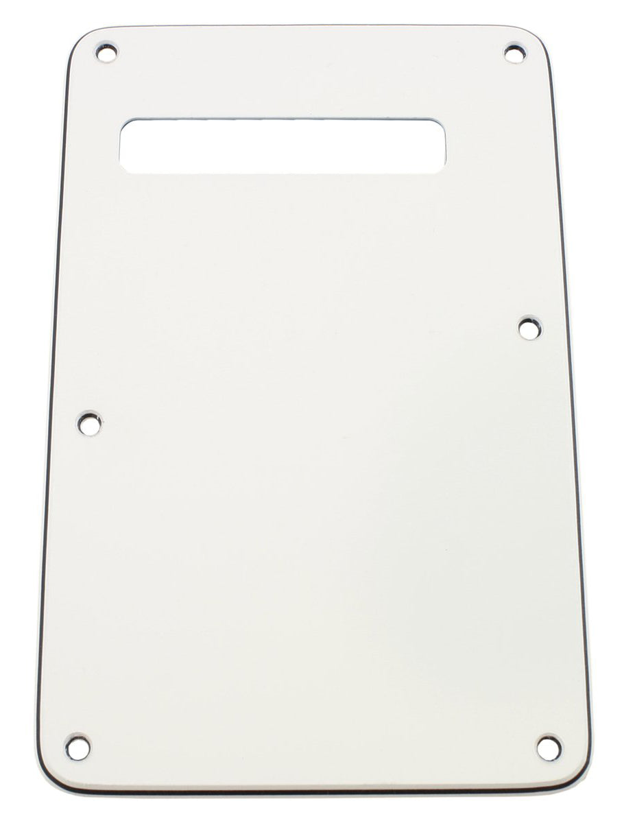 Cubierta de resorte de trémolo ranurada Allparts - Blanca