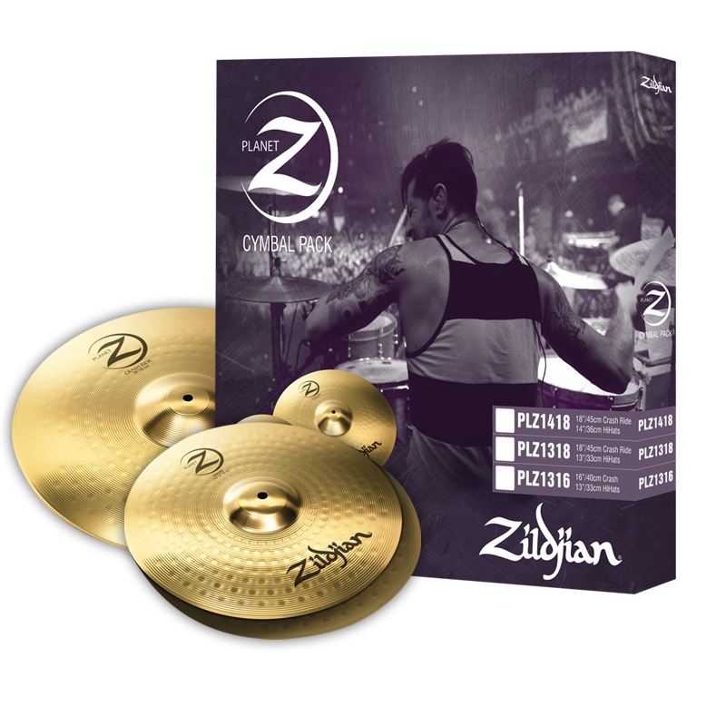 Zildjian planet online z cymbal set