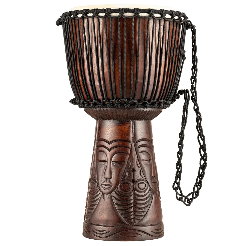 Meinl Professional African Style Djembe - Queen Carving